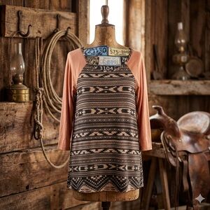 Aztec blouse
